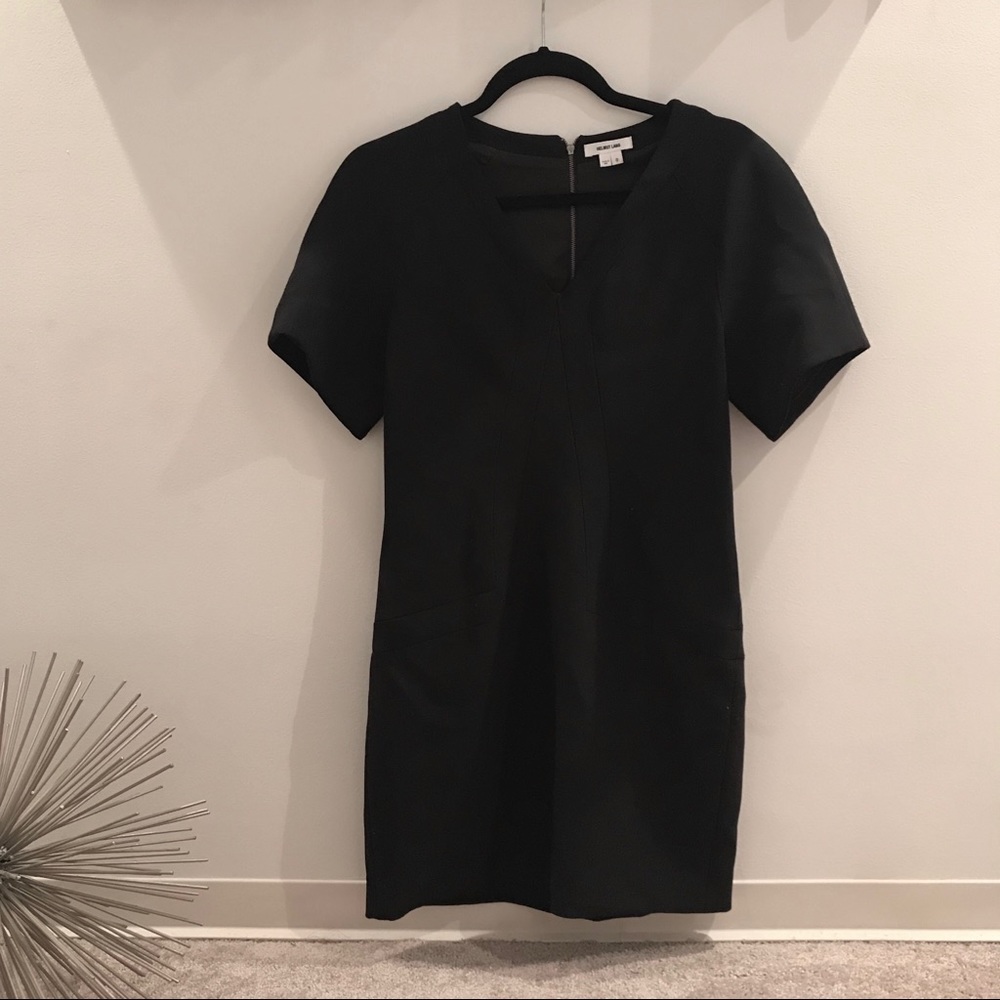 Helmut Lang Shift Dress in Black